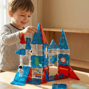 Magnetic Tiles Space Set with Astronaut for Kids Ages 4-8