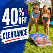 Cornhole Board Set with Score Sheet