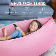 Outree Sensory Pea Pod Chair for Kids, Inflatable Hug Boat for Calming & Therapy