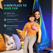 Outree Sensory Swing with Fiber Optic Light