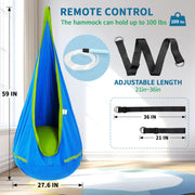 Outree Sensory Swing with Fiber Optic Light