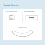 Outree Wooden Balance Board