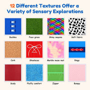 Outree Sensory Wall Panels for Kids, Textured Sensory Mats