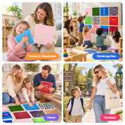 Outree Sensory Wall Panels for Kids, Textured Sensory Mats