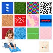 Outree Sensory Wall Panels for Kids, Textured Sensory Mats