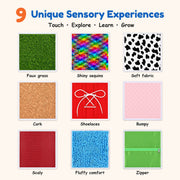 Outree Sensory Wall Panels for Kids, Textured Sensory Mats