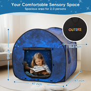 sensory tent ideas Outree Sensory Play Tent Black