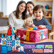 Magnetic Tiles Space Set with Astronaut for Kids Ages 4-8