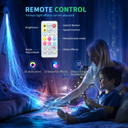 Outree Fiber Optic Sensory Light, Calming & Rechargeable