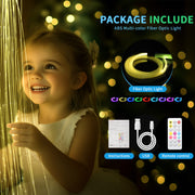 Outree Fiber Optic Sensory Light, Calming & Rechargeable